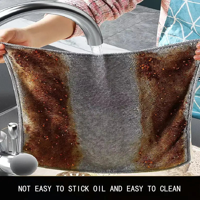 Carbon Fiber Quick Dry Wipe Cloth for Kitchen Use