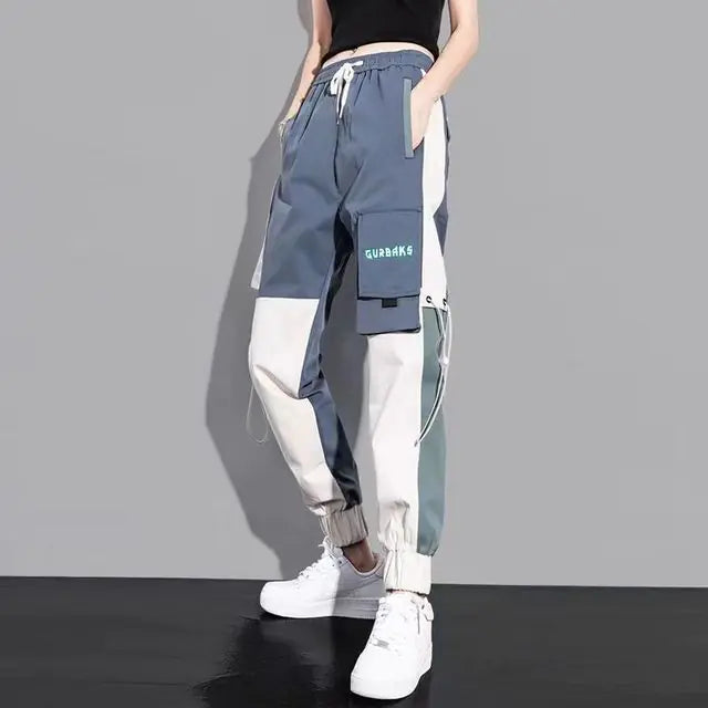 Women's Hip-Hop Cargo Joggers for Casual Sports Wear
