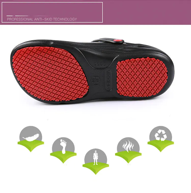 Chefs shoes/crocs Non Slip & Kitchen safe