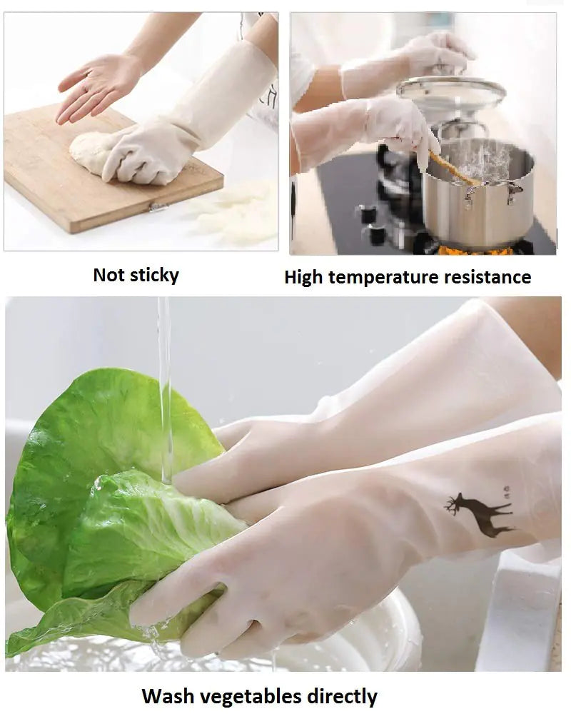 Kitchen Gloves for Washing and Cleaning Tasks