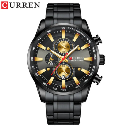 Curren 8351 Men's Waterproof Quartz Watch with Calendar