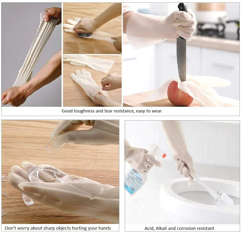 Kitchen Gloves for Washing and Cleaning Tasks