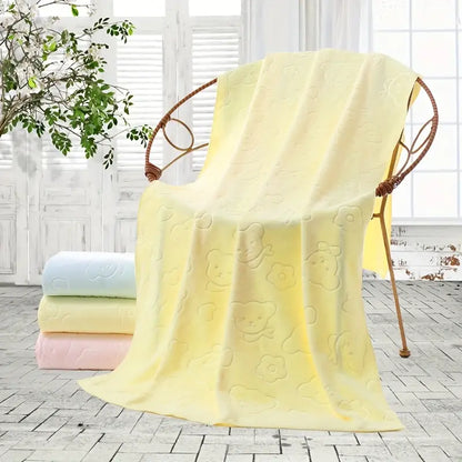 Microfiber Absorbent Bath Towel - Quick-Drying Large Size