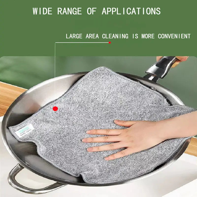 Carbon Fiber Quick Dry Wipe Cloth for Kitchen Use