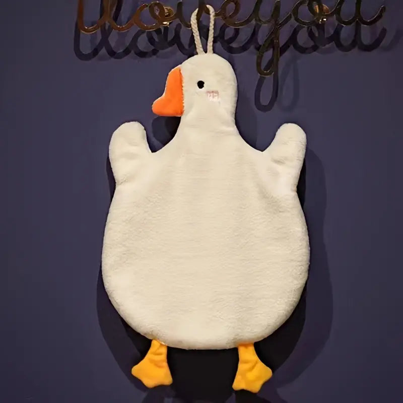 Cartoon Duck Hand Towels - Absorbent and Quick Drying
