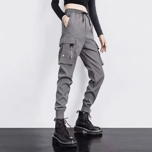 Women's Hip-Hop Cargo Joggers for Casual Sports Wear