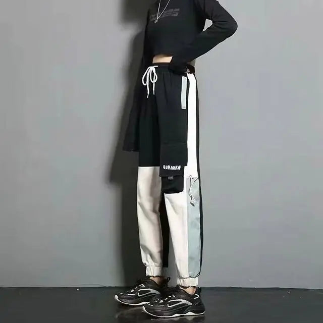 Women's Hip-Hop Cargo Joggers for Casual Sports Wear