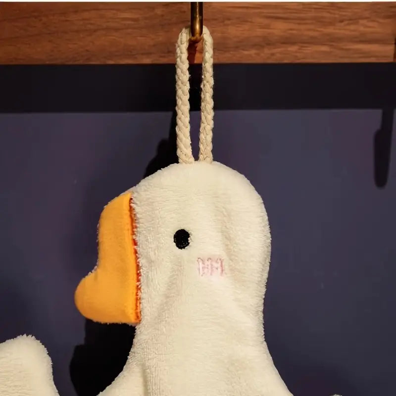 Cartoon Duck Hand Towels - Absorbent and Quick Drying